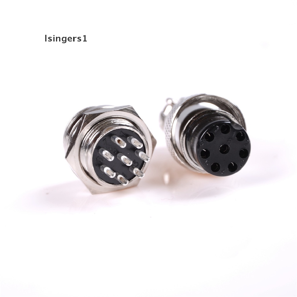 (lsingers1) 1pc GX16 Konektor Kabel Aviation 2-10pin Male &amp; Female