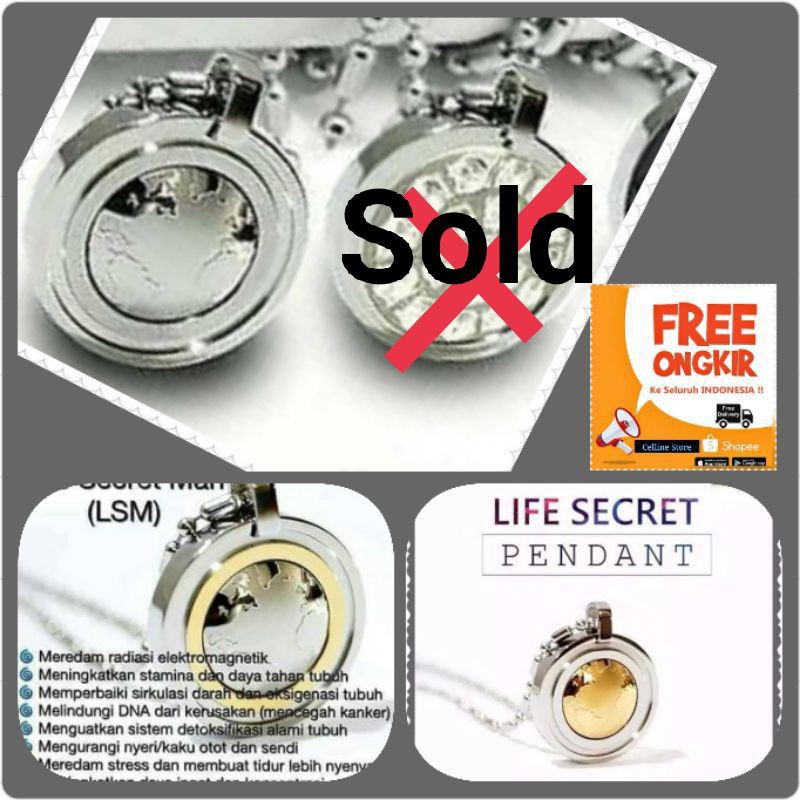 Kalung Pendant Kesehatan LSW & LSM Ori MCI