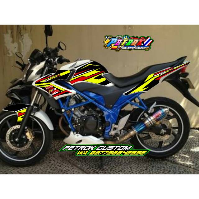 Striping Stiker Variasi Cb150r Old Racing