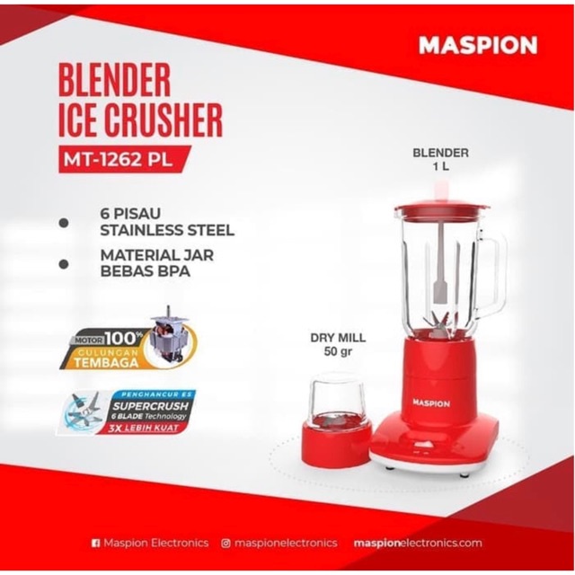 Blender Maspion MT1262PL