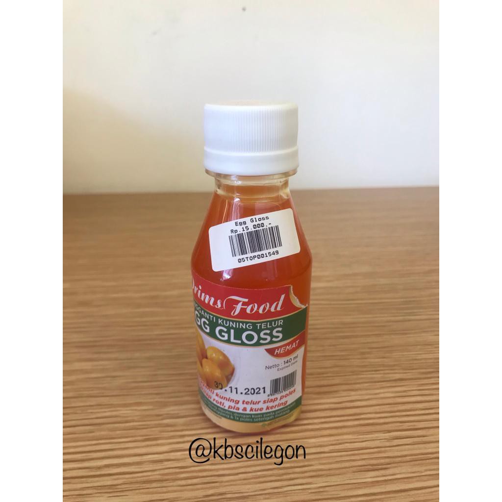 

Egg Gloss - Prims Food / Pengganti Kuning Telur 140ml