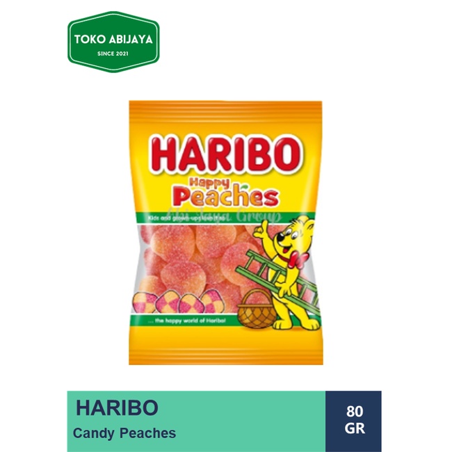 

HARIBO CANDY PEACHES 80 gram