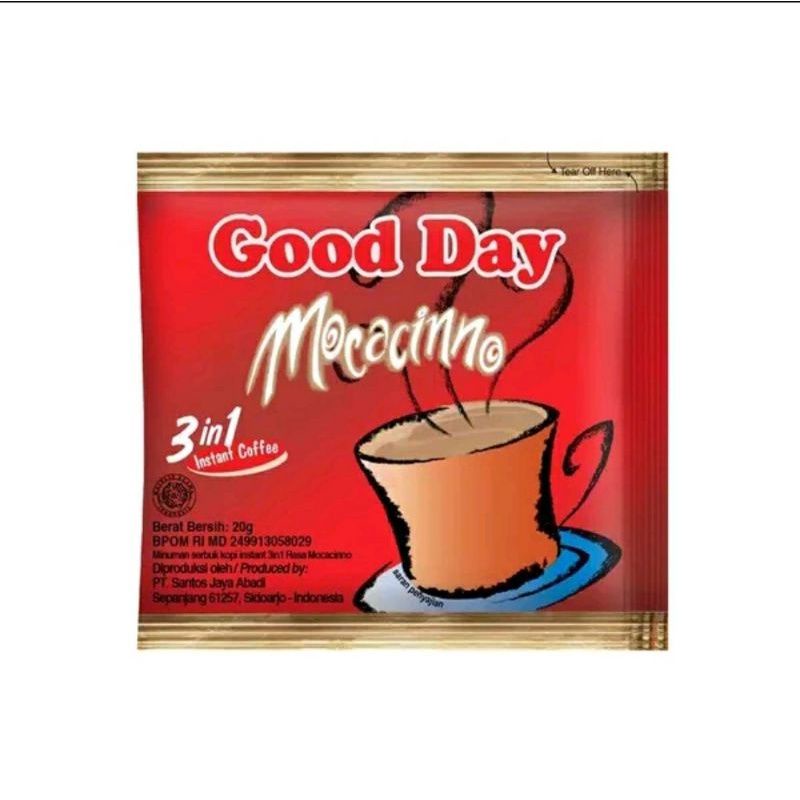 PROMO MAX 10PCS 1 RENCENG LUWAK WHITE KOFFIE dan GOODday Mocacino ORIGINAL MURAH PARAH