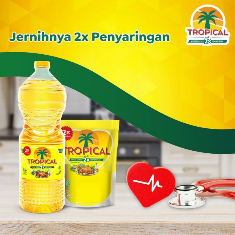 

Minyak Goreng Tropical 2 Liter 2 Lt Tropical Minyak Goreng 2 Lt 2 Liter