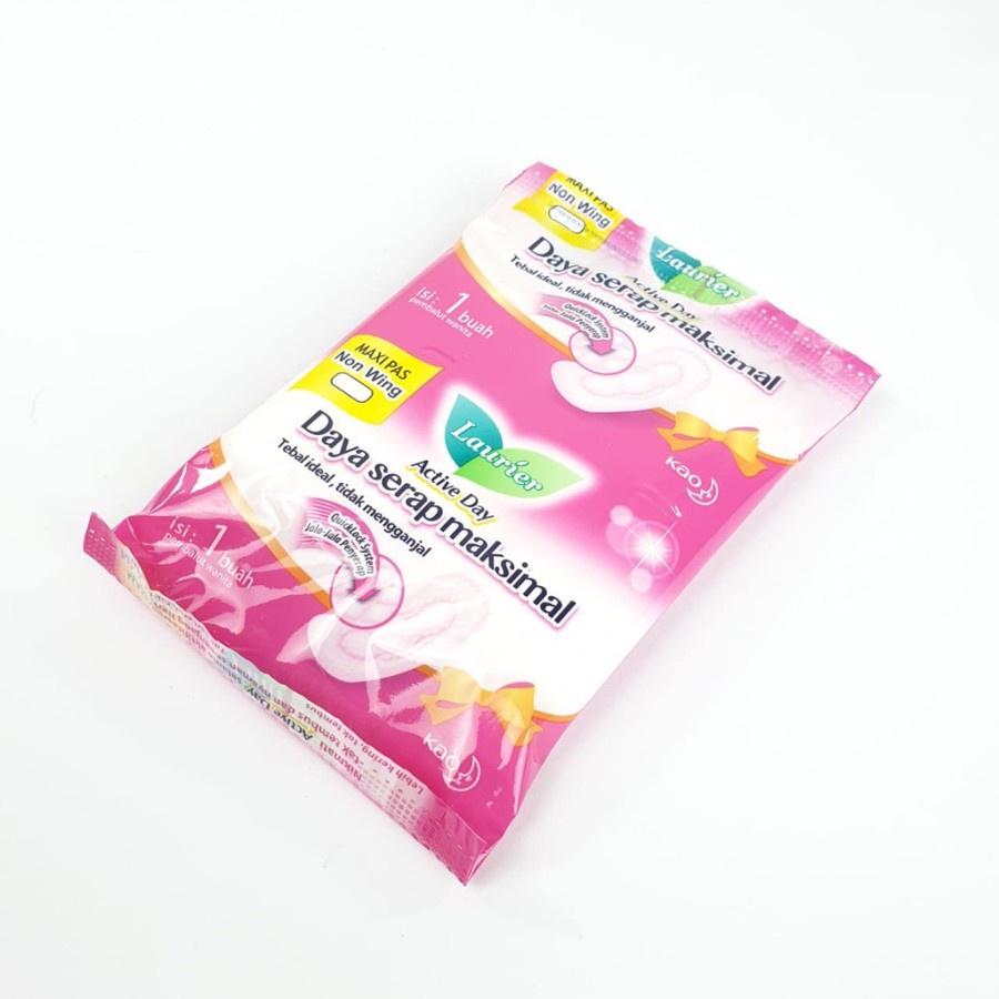Laurier Active Day Non-Wing Pembalut Softex 1 Pc