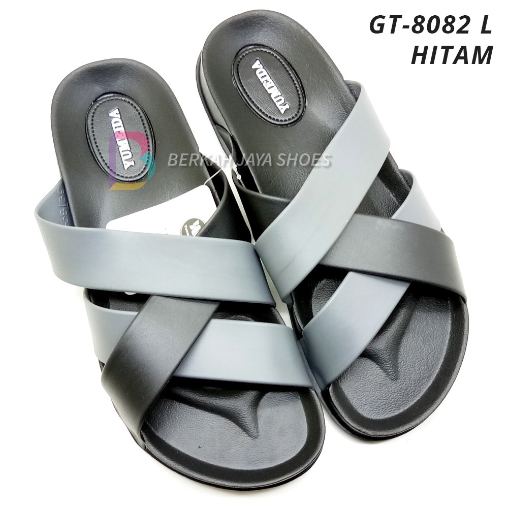 Sandal Pria Karet - Sandal Selop Karet Pria Yumeida GT-8082 L Varian Warna