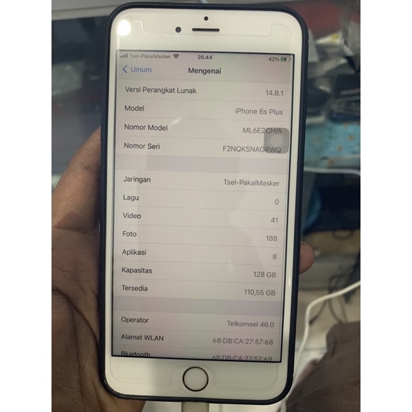 iPhone 6s plus 128gb