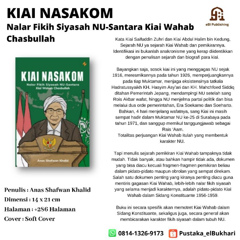 KIAI NASAKOM | Nalar Fikih Siyasah NU-Santara Kiai Wahab Chasbullah