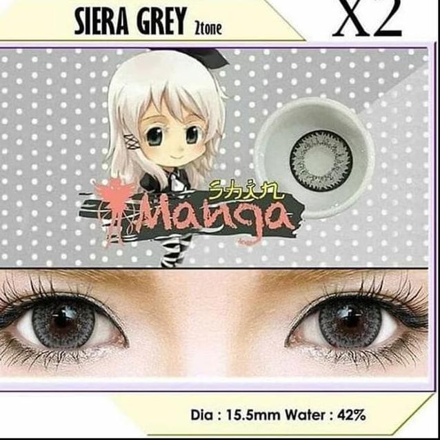 

Ready VDBS SOFTLENS SHIN MANGA ( SEIRA GREY ) BIG 15.5 mm !