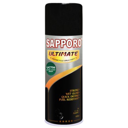 Cat Semprot Sapporo Ultimate UCT06 Ultra Candy Green/ Sapporo Spray/Kendi Hijau