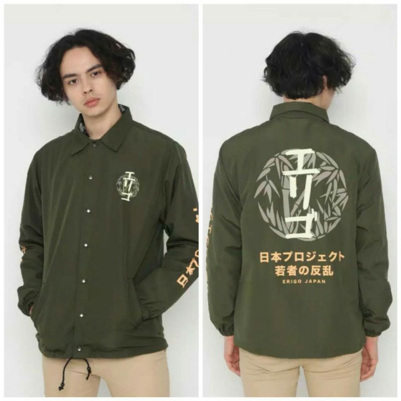 jaket coach erigo jaket parasut erigo pria wanita termurah premium