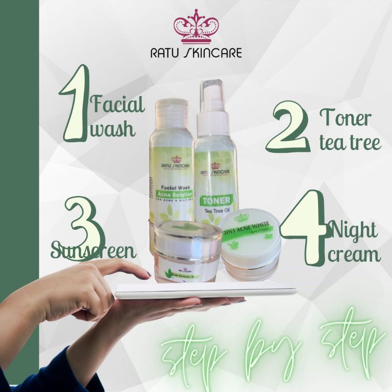ratu skincare paket acne