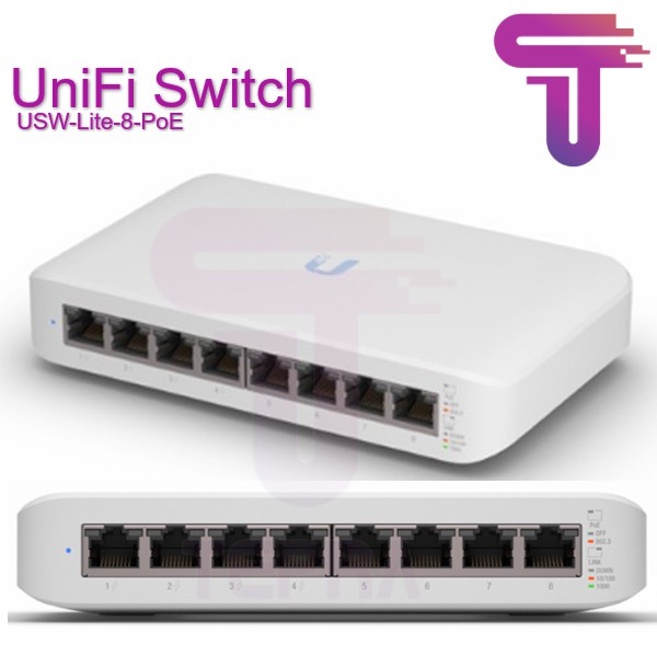 Ubiquiti USW-Lite-8-PoE UniFi Switch Lite 8 PoE