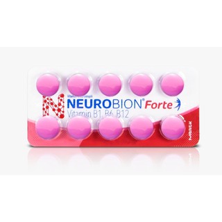 Jual Neurobion Forte Nerobion Pink Strip 10 Tablet Vitamin B Kompleks ...