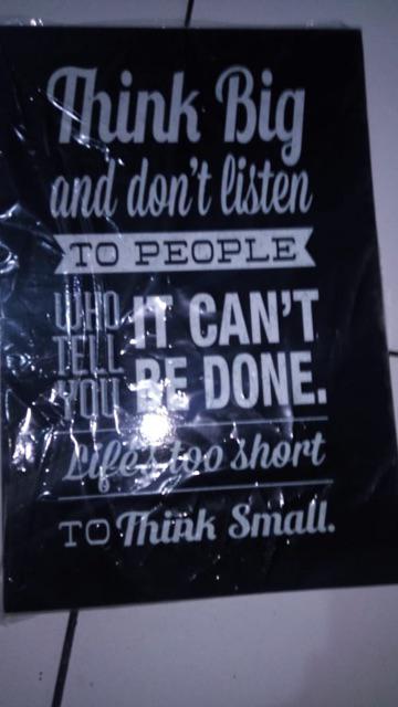 Wall Decor Art/hiasan Dinding/dekorasi Rumah/cafe/office/dapur/ Dan Lain-lain