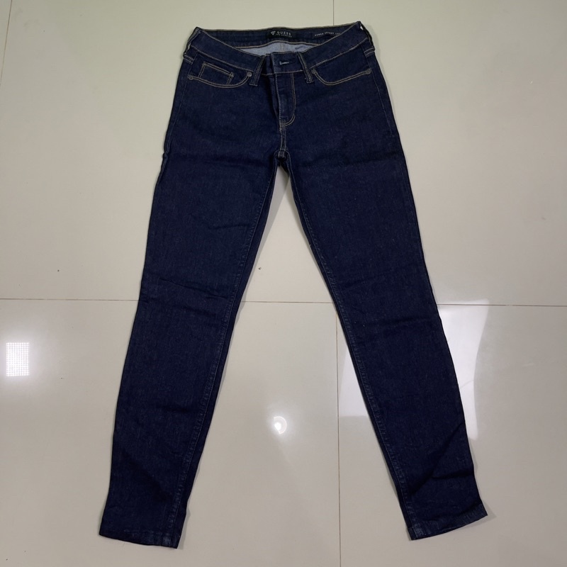Celana Jeans Wanita Guess 'Power Skinny Low' Brand New Original