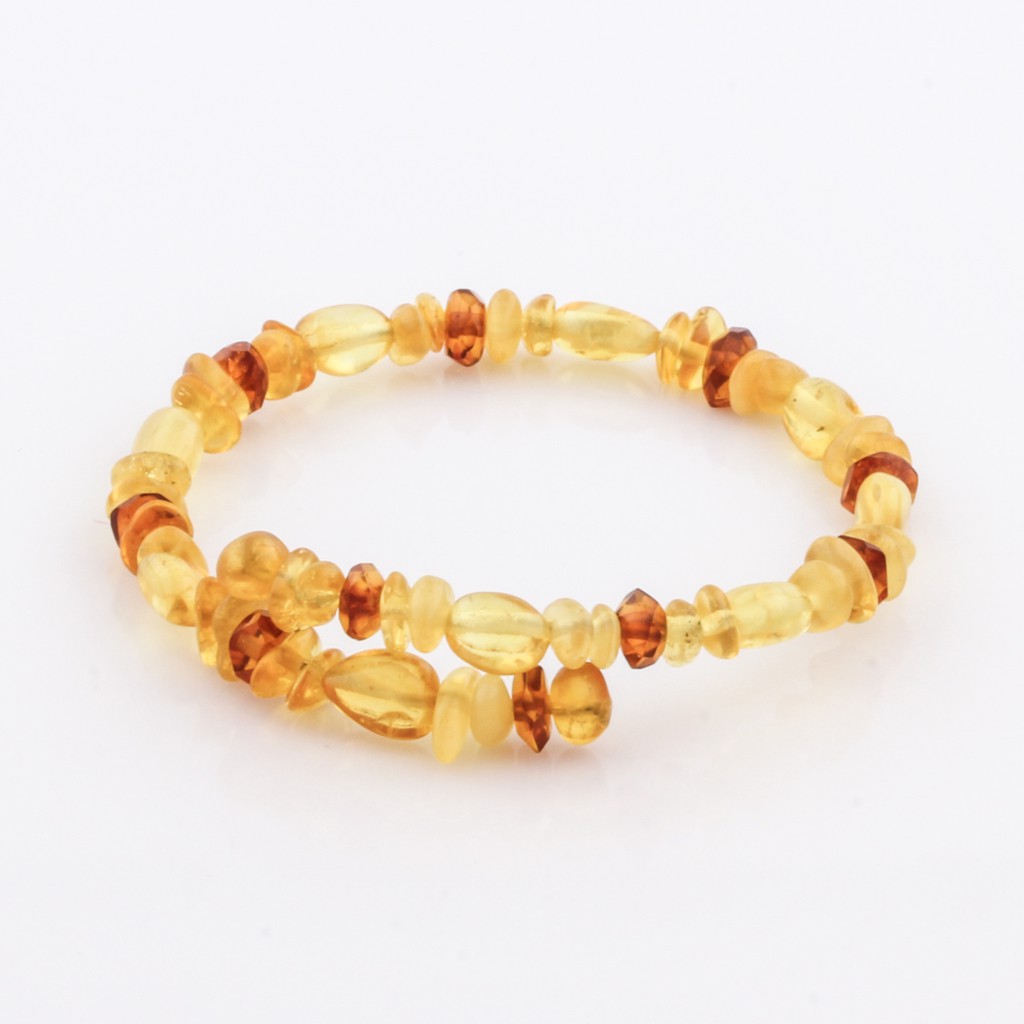 BGL1 Bangle Baltic Amber untuk Junior dan Dewasa