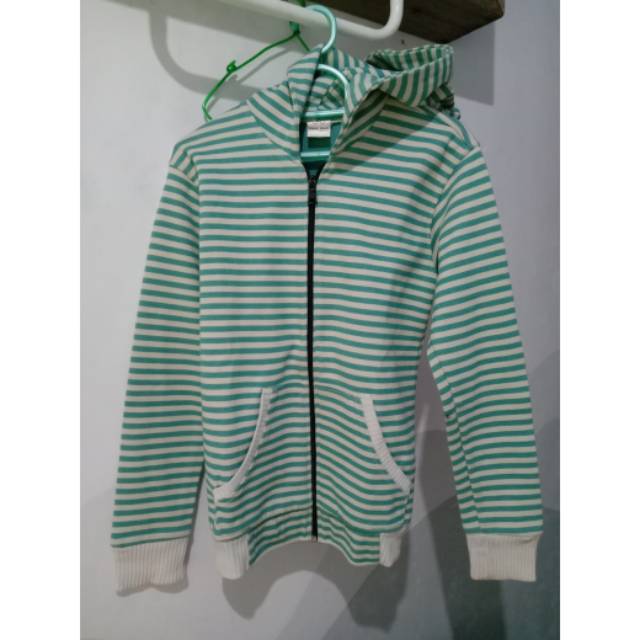 Jaket Hoddie Belang Hijau Triple Eight [Preloved]