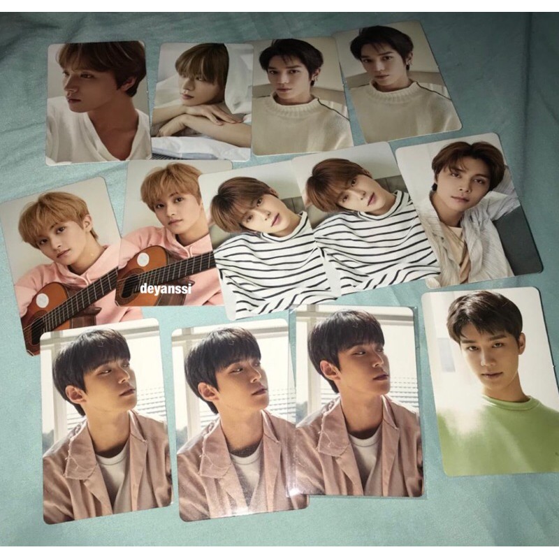 NCT 127 JAEHYUN TAEYONG HAECHAN YUTA MARK JOHNNY DOYOUNG JUNGWOO TAEIL SUMKIT SUMMER KIT PHOTOCARD