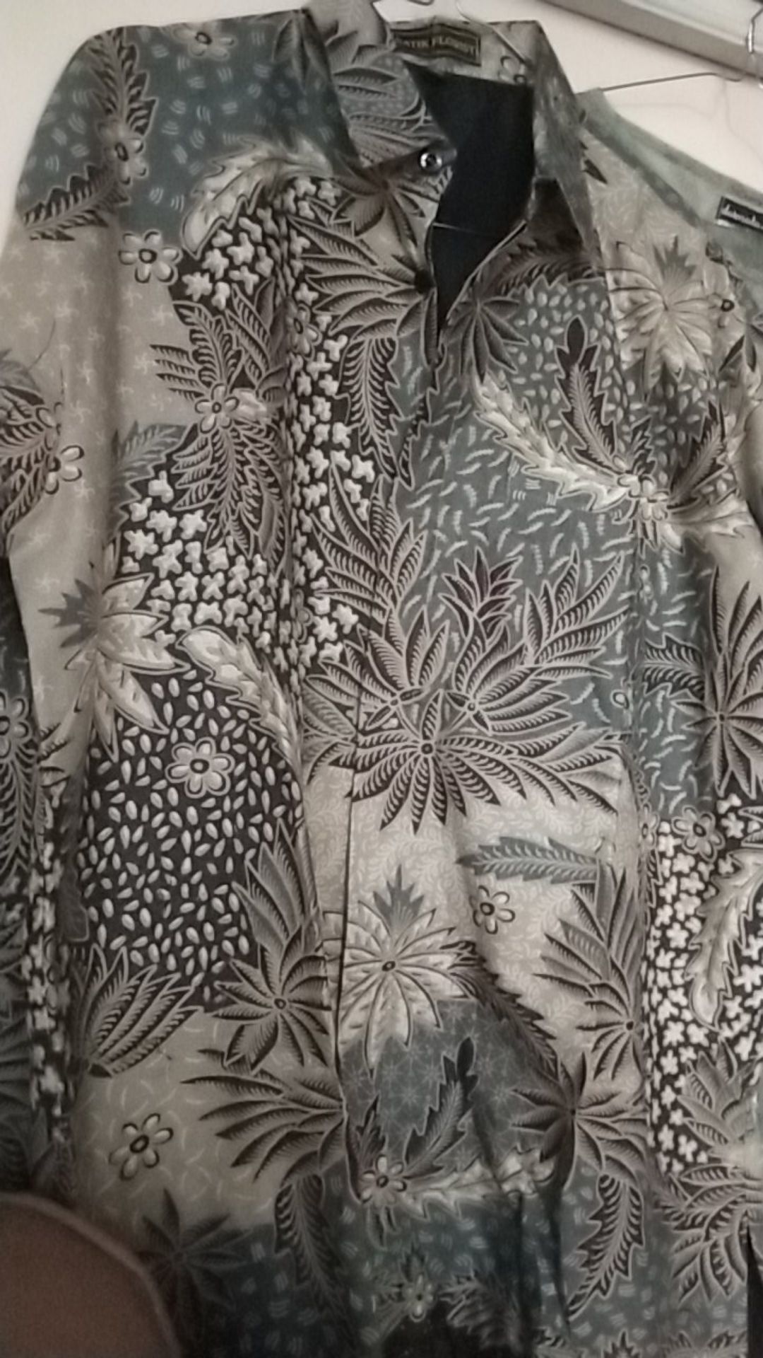 Sekartaji Lawasan Cabut Kemeja Batik Pria Katun Cabut Primisima Full Furing