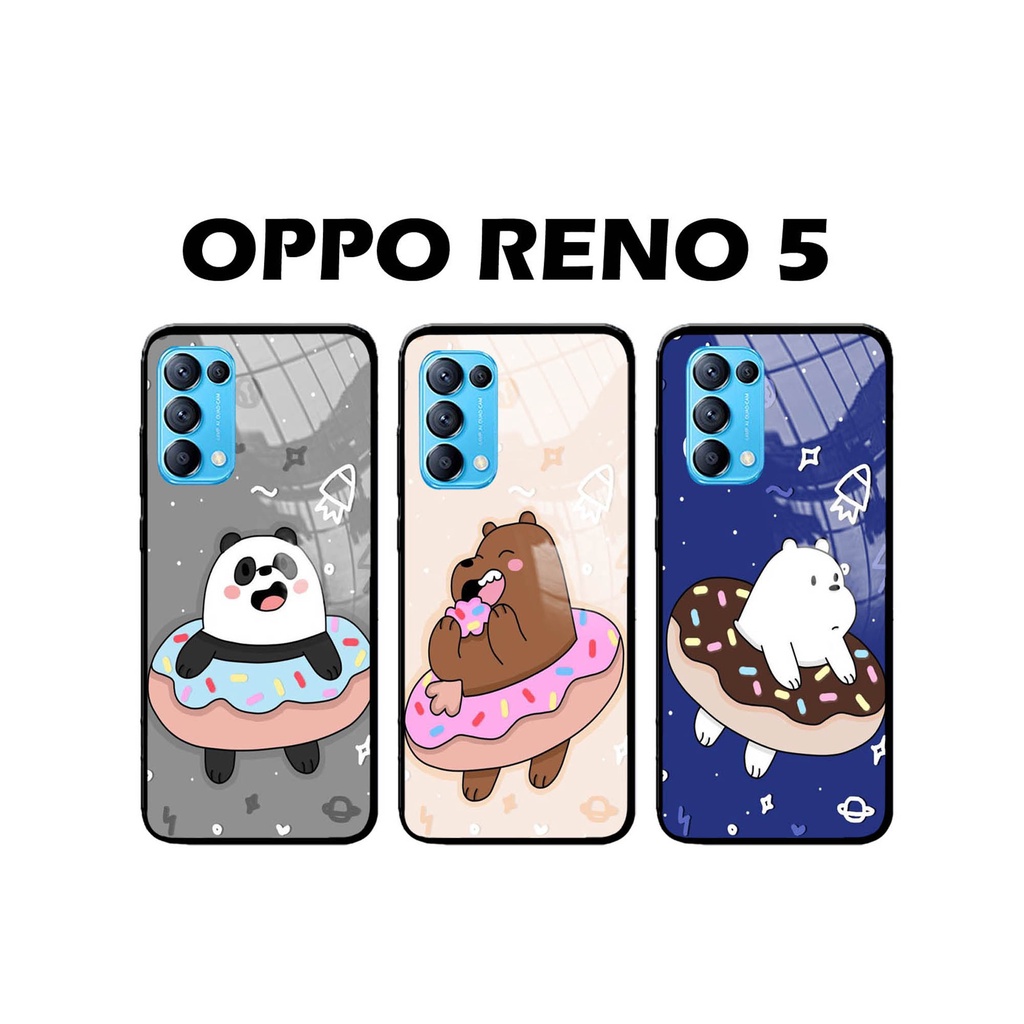 Softcase Miror Glass For Reno 5 [SK 03] - Softcase Reno 5 - Case Reno 5 - Casing Hp Reno 5 - Kesing 