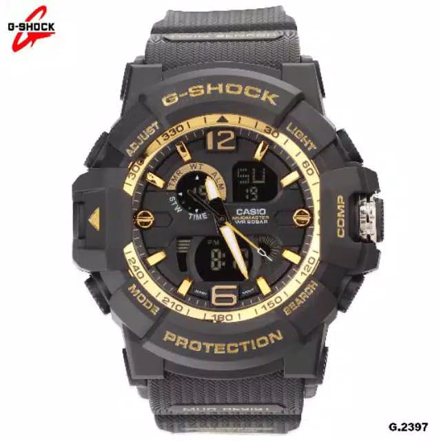 COD✔️ / Bayar Tujuan / Jam Tangan Pria Sporty Casio G-Shock GS-2397 / Ready 9 Warna