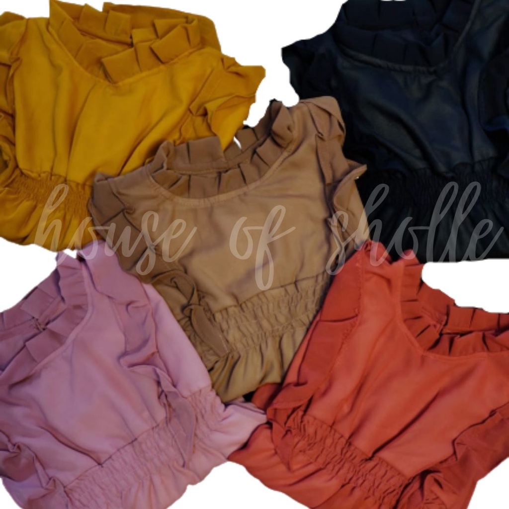 Shofiya Blouse Sifon Karet