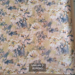 kain Chiffon/sifon motif bunga lebar 1.15 m | Shopee Indonesia