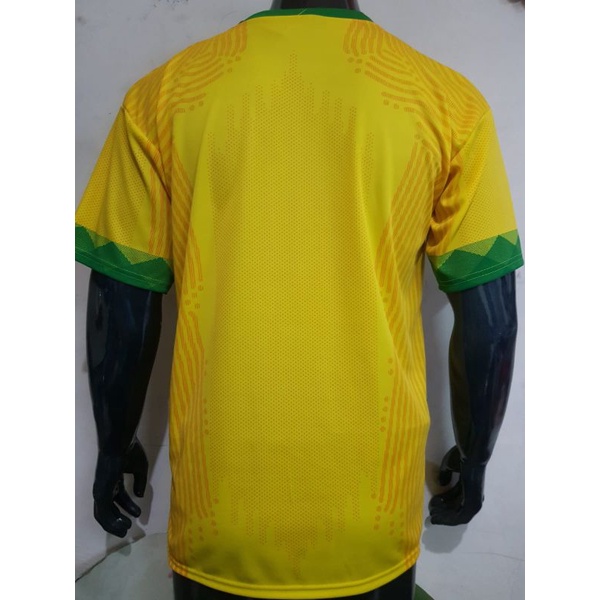 JERSEIY BAJU BOLA NEGARA BRAZIL HOME PIALA DUNIA