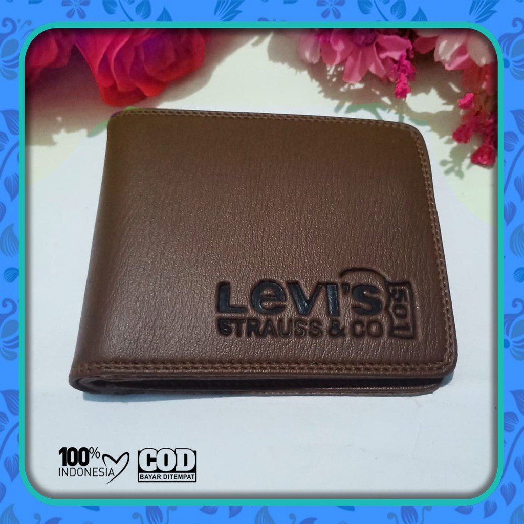 dompet  grosir terbaru update levis - DOMPET PRIA - DOMPET SEMI KULIT PENDEK - DOMPET LIPAT - DOMPET