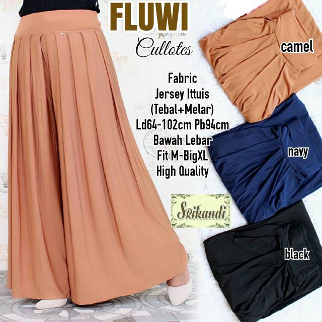 Fluwi Kulot by Srikandi