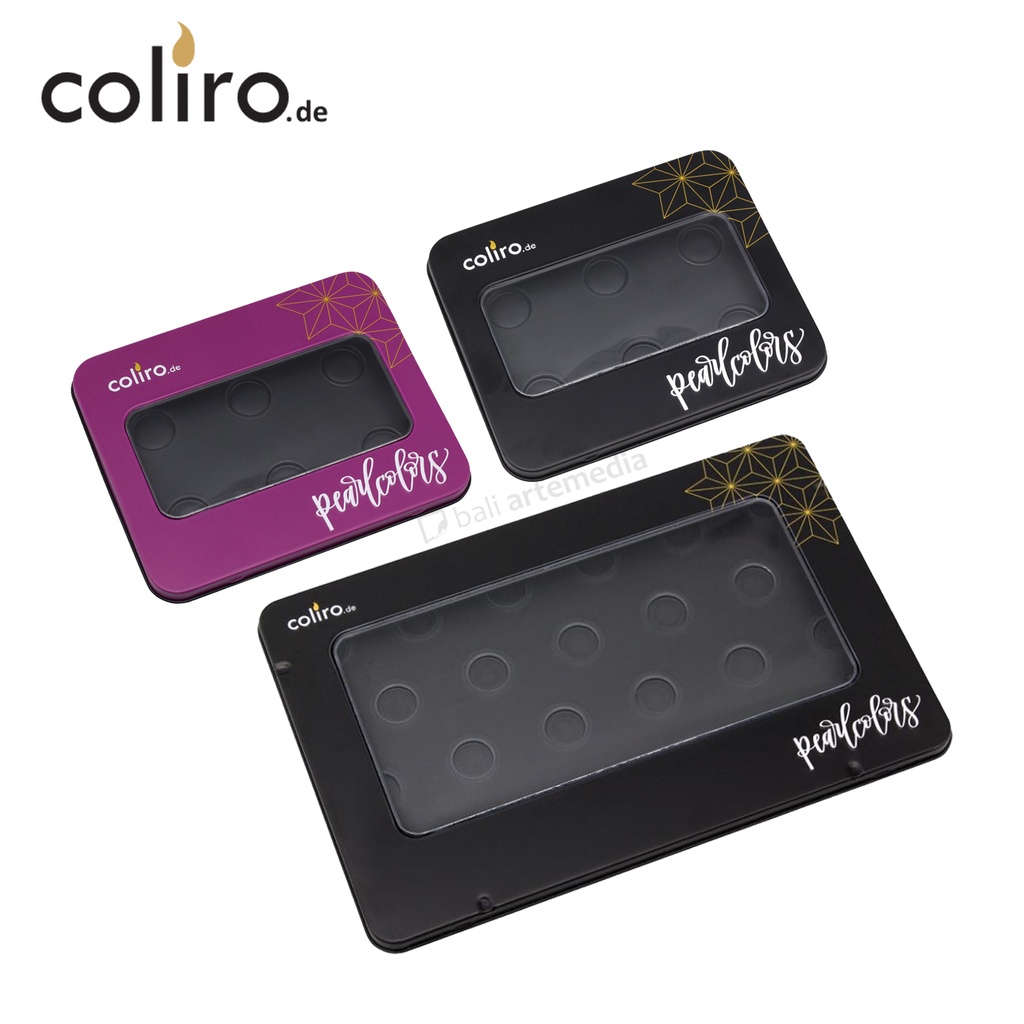 Coliro Empty Metal Tin Box for Pearlcolors