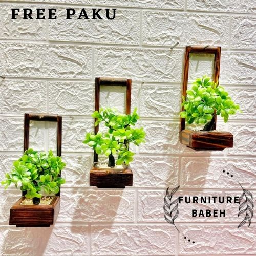 furniture bunga favorite artifisial matahari daun juntai set pot tenteng kayu,pot tempel dinding,bunga artifisial,bunga plstick,lucu dan indah kekinian