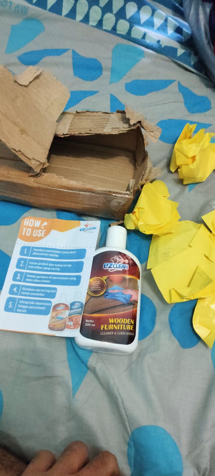 Sla-87 Ezclean Wooden Furniture Cleaner & Conditioner Pembersih Jamur Kayu Pembersih Mebel Kursi Mej