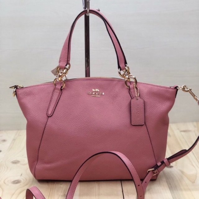 Tas Coach Small Kelsey Vintage Pink