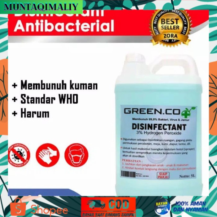 [TERBARU] desinfektan 5 liter / desinfektan 5L / desinfektan sanitizer 5liter