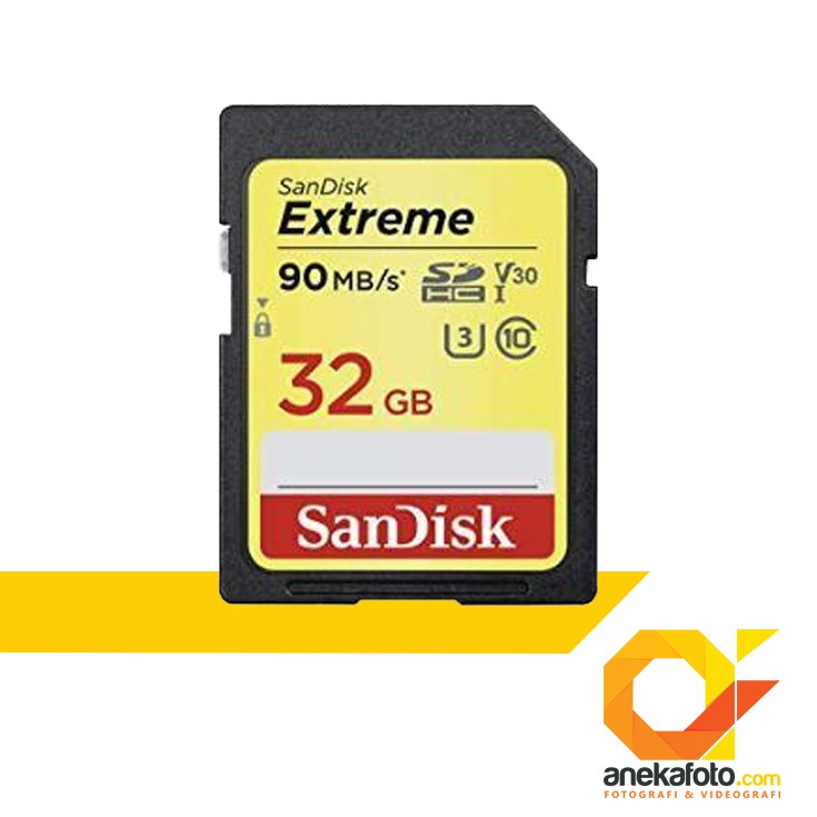 Sandisk SDHC Extreme 32GB / 90MB