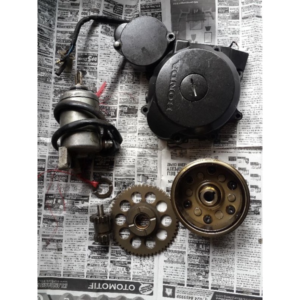 DOUBLLE DOBEL STATER SET MAGNIT DINAMO SPUL TIREV TIGER REVO bisa untuk TIGER LAMA LAWAS TILAS TILAM