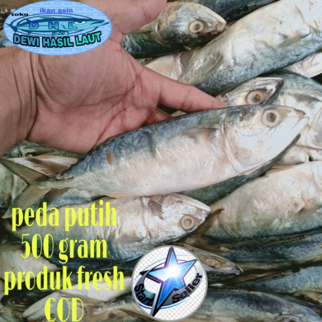 

Ikan asin peda putih 500 gram