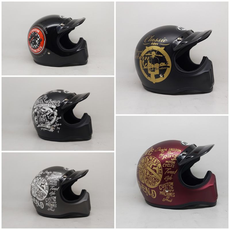 Helm HBC CAKIL Motif
