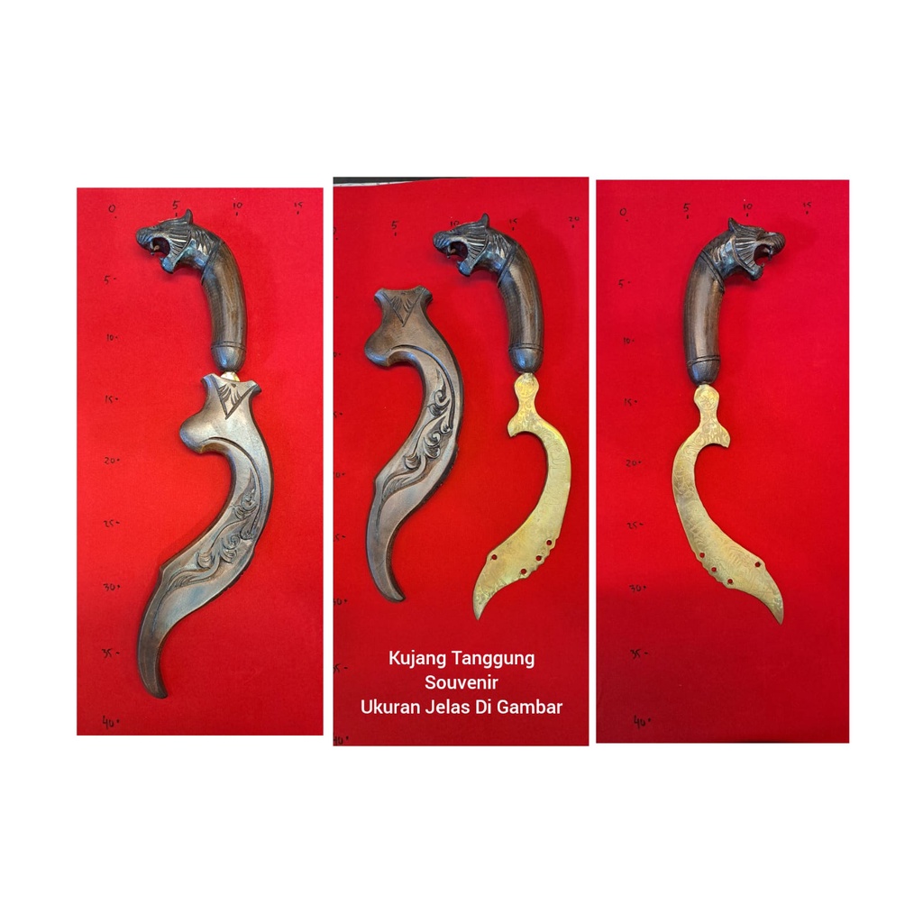 Kujang Tradisional Tanggung dan Kayu kopi