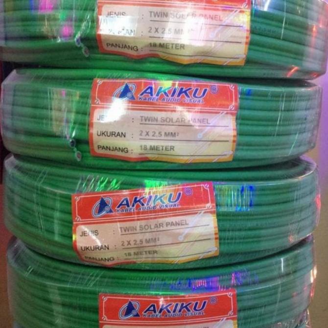 KABEL SOLAR PANEL / PANEL SURYA TWIN SOLAR PANEL AKIKU 2X2,5MMX18M