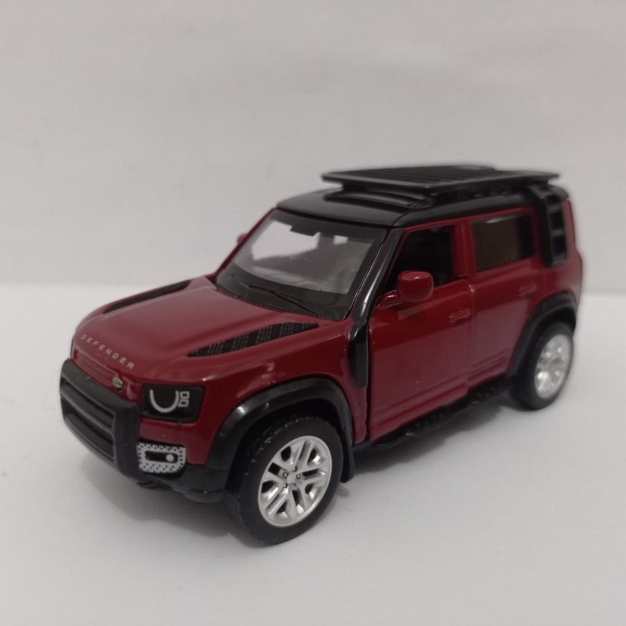 Diecast Land Rover Defender 110 Apolo 1:43 mobil mainan anak murah