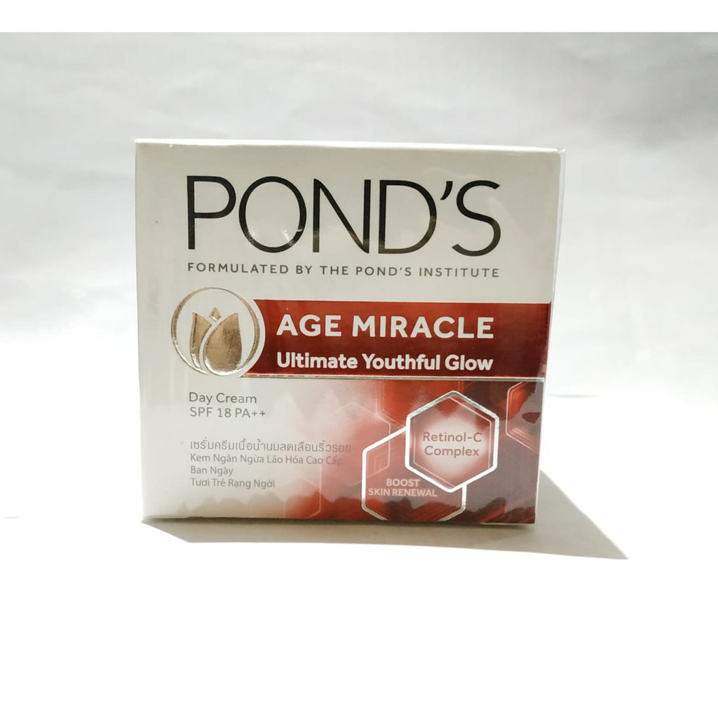 ❤️ Cloudy ❤️ POND'S Age Miracle Youthful Glow Cream Spf 18 PA++ 10gr