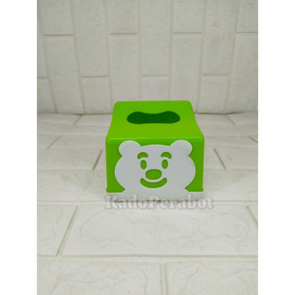 tempat tissue panda - tempat tissue makan - tempat tisu lipat kecil