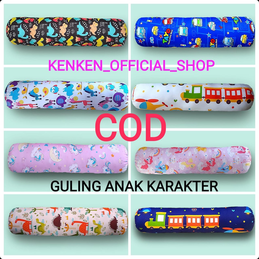 Guling Anak Motif Karakter Murah | Guling Junior Karakter Lucu | Guling Anak Cowok Karakter | Guling