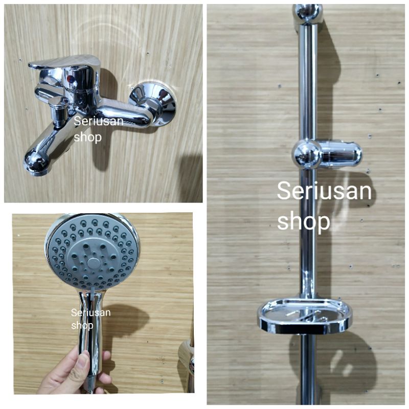 Paket Shower tiang & Kran Panas Dingin. Paket Tiang Panas dingin. Kran Shower tiang air panas