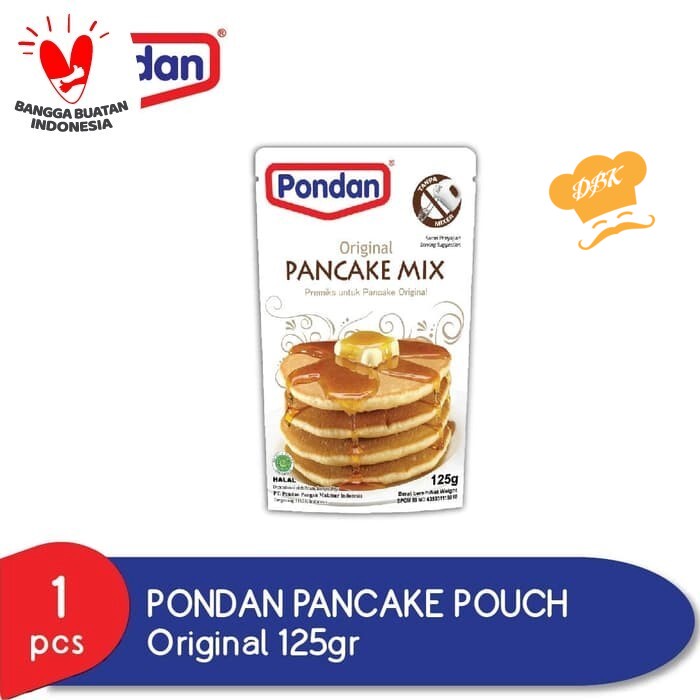 

Pondan Pancake original 125gr tepung premix