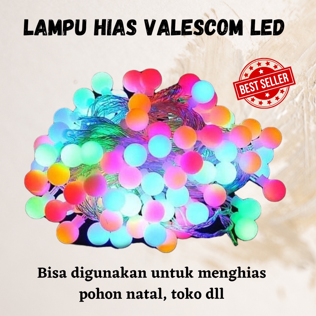 [BISA COD] Lampu Hias Valescom LED / Lampu Tumblr Valescom