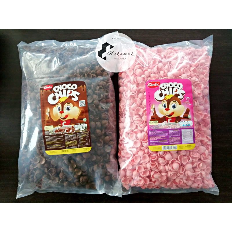 Choco Crunch / Choco Chips / Coco Simba Bulky Richeese Nabati 950Gram Murah Kualitas Terbaik